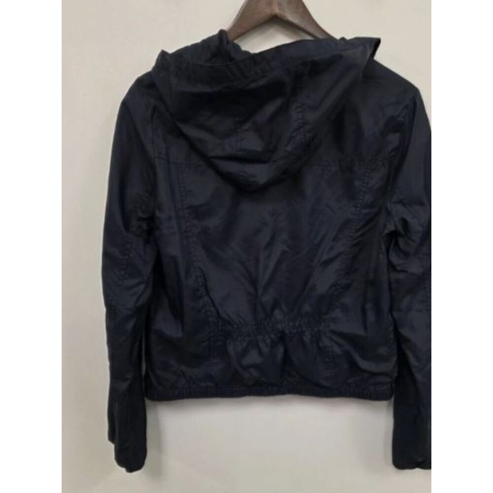 Vintage Y2K Hollister Windbreaker Jacket Hooded Large Blue Pink Logo Bella Swan - Picture 3 of 10